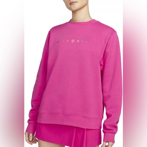 Women’s NIKE GOLD CREWNECK SWEATER - Picture 5 of 5